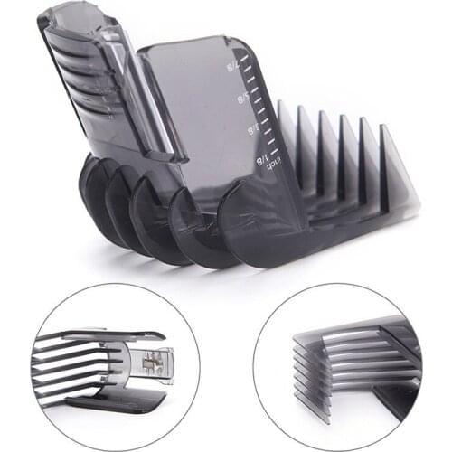 1PCS Black Hair Clippers Beard Trimmer Comb Attachment For Philips