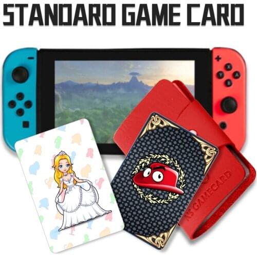 10 Pieces NTAG215 Printed NFC Card Written by Tagmo Can Work For NS Switch with Free Card Holder