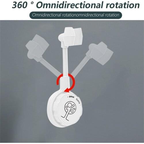 2/3pc Shower Head Holder Durable Suction Cup Shower Bracket Adjustable Shower Bracket Fixing Shower Head Stand Bracket Wall Rack