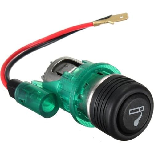 25mm 12V 1A Car Cigarette Lighter Fit for VW BMW Toyota Honda Audi Mercedes Cars and Motorcycles