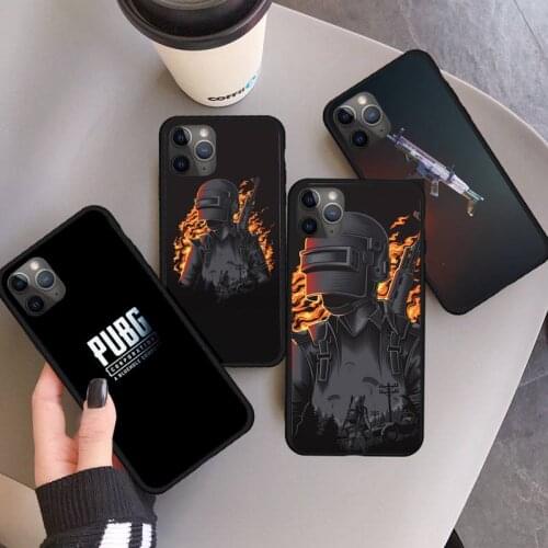 Pubg Phone Case for iPhone 11 12 pro XS MAX 8 7 6 6S Plus X 5S SE 2020 XR mini