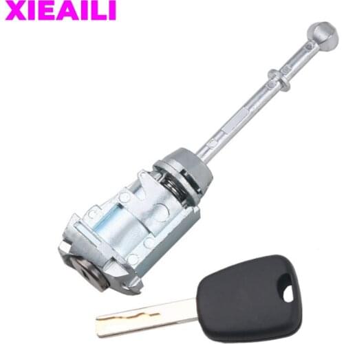 XIEAILI OEM Left Door lock Cylinder Auto Door Lock Cylinder For Citroen New Elysee With 1Pcs Key S418