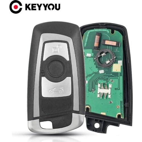 KEYYOU 315/433/868Mhz BDC/CAS4/CAS4+ Smart Remote Key Keytless Entry For BMW 5 7 F Series X5 X6 F20 F21 YGOHUF5662/YGOHUF5767