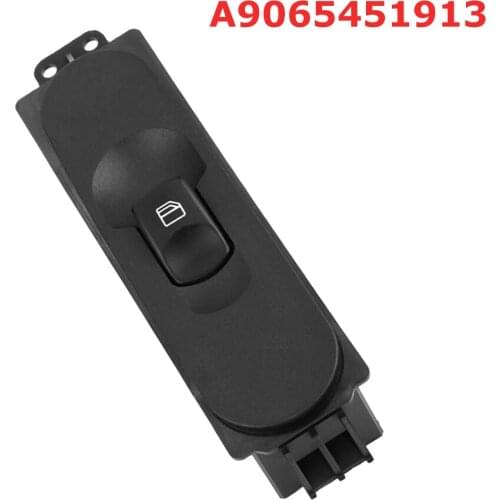 Front Window Electric Control Switch Single Button A9065451913 for Mercedes-Sprinter 2010-2017 fit VW Crafter 2006-2015