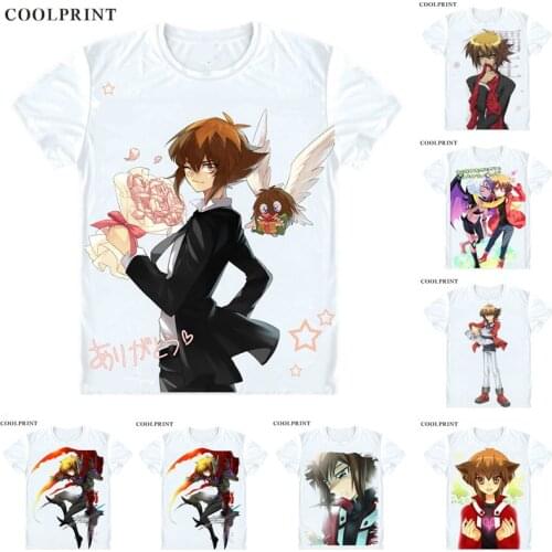 Juudai Yuuki Jaden Yuki Judai T Shirt Yu-Gi-Oh GX Duel Monsters Generation Next Men TShirt Premium T-Shirt Short Sleeve Shirts