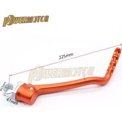 Motorcycle Forged Kick Start Aluminum Starter Lever Pedal Arm Kickstart For 125 EXC SX 150 SX XC 200 EXC XCW Husqvarna TC125