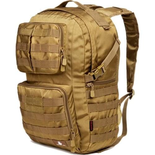 Mens New Military Backpack Waterproof Nylon Bags 40L Wear-resisting Pack 14" Laptop Backpack Free Shipping D507