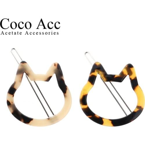 Wholesale hot sale Korea cat hair grips side snap BB alligator clips clamps accessories for women girls