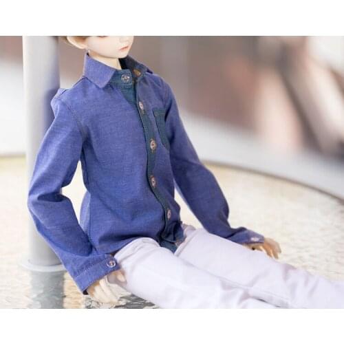 BJD doll dress suits 1-3 1-4 Uncle size fashion long sleeve shirt doll accessory