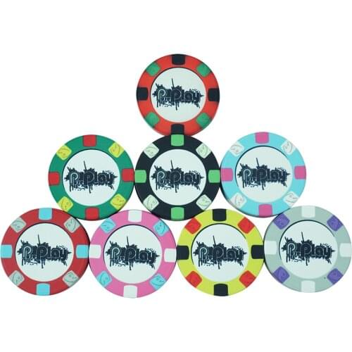 Professional Cheapest Customised Value Gaming Poker Chips Printed Logo