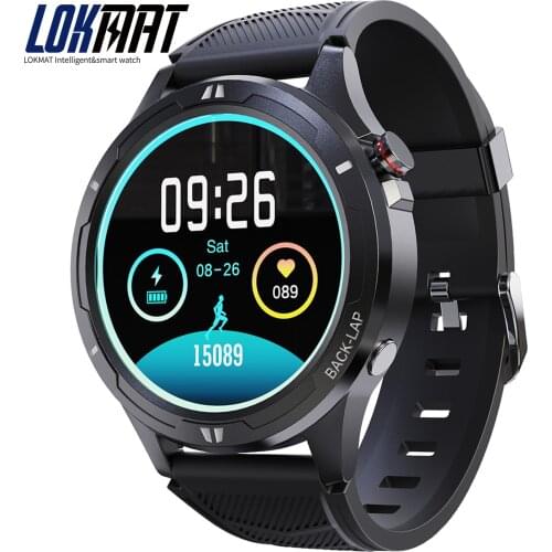 2021 New LOKMAT Comet 3 Smart Watch Men IP68 Waterproof Sport Call Reminder Fitness Tracker Bluetooth Smartwarch For iOS Android