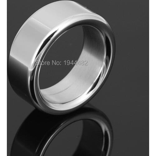 SODANDY Cock Rings Male Stainless Steel Chastity Small Penis Rings Metal Cockring Bondage Penis Delay Ring Erection Ring Sex Toy