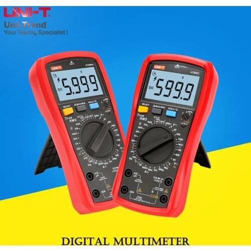 UNI-T UT890D+/UT890C Digital Multimeter; Manual Range true RMS Digital Electrical Multimeter/NCV/Capacitance/Temperature Test