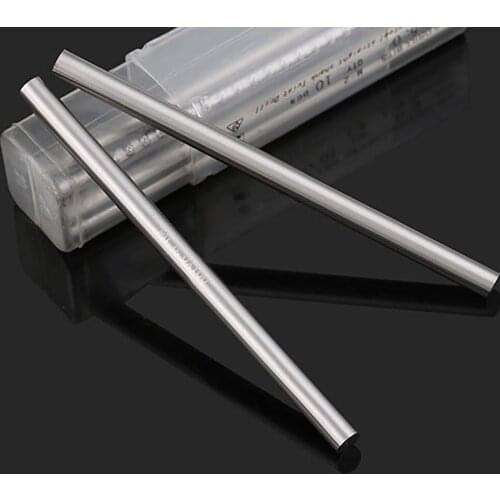 2Pcs M3.0-M3.9 Straight Shank HSS Solid Round Lathe Bar Rod Tool For Metalworking Lathe Turning Metric White Steel Length 100mm