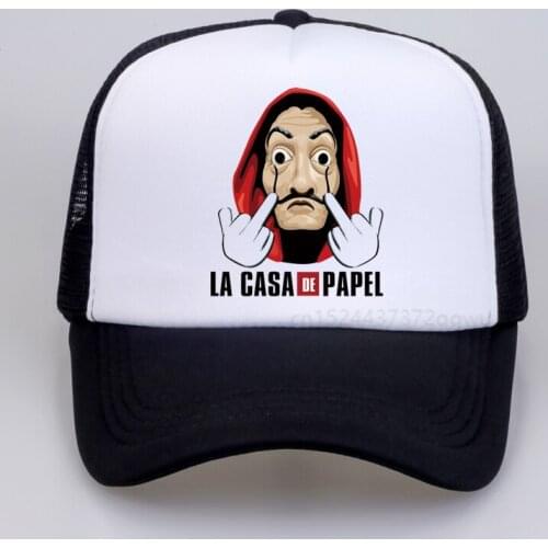 Men Dad hat Funny Design La Casa De Papel Baseball cap Money Heist TV Series hat Unisex House of Paper snapback hats