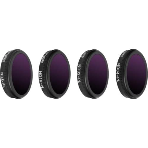 Mavic 2 Zoom Lens Filter Mavic Camera Lens Filter Kit ND8-PL ND16-PL ND32-PL ND64-PL Filter for DJI Mavic 2 Zoom 4pcs/set