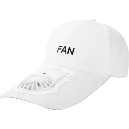 USB Rechargeable Summer Three Wind Speed Mini Fan Sunscreen Sun Shade Hat USB Fan Hat Tools Unisex Caps