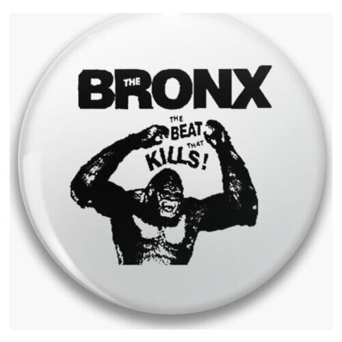Copy Of New 01 The Bronx Band Logo Genre Soft Button Pin Cute Collar Creative Decor Lover Brooch Jewelry Lapel Pin Gift Clothes