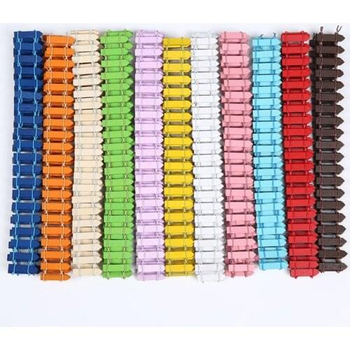100cm*3cm Mini Decorative Fence Multi-color Fence Gardening Dollhouse Garden Micro Plant Pot Terrarium Ornament