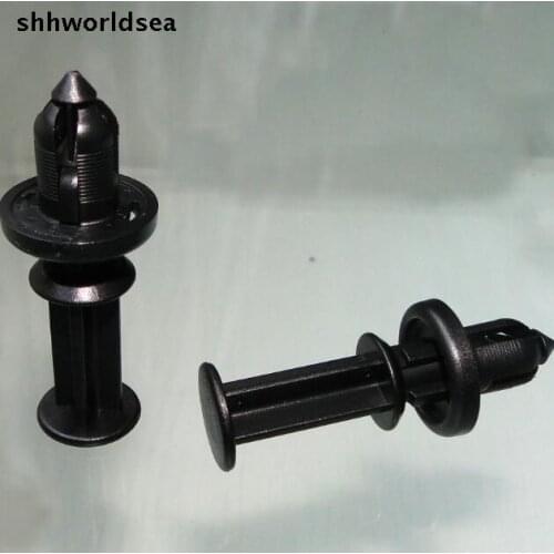Shhworldsea 100pcs Front Bumper Fastener Retainer Clip Auto Fixed Card Buckle For Honda