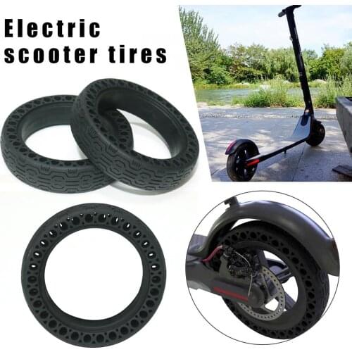 Scooters Tire for M365 Scooter Skateboard Solid Hole Tire Shock Absorbers Non-Pneumatic Tyre Damping Tyre Wheel 8.5 inch