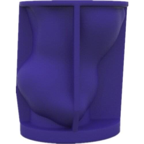 U90E Cute Little Pug Dog Home Decorations Epoxy Resin Mold Ornaments Casting Silicone Mould DIY Crafts Plaster Candle Making