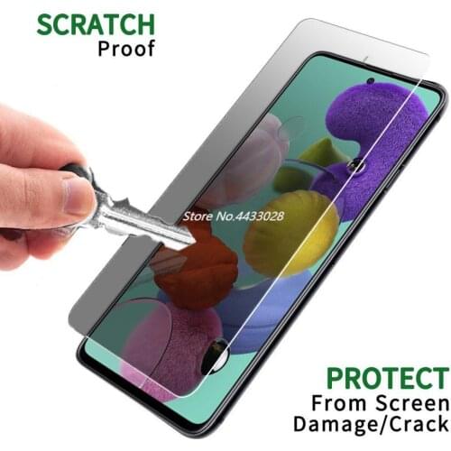 9H Privacy Tempered Glass For Samsung Galaxy A71 Screen Protector For Samsung A71 Anti Spy Anti Peening Protective Film Glass