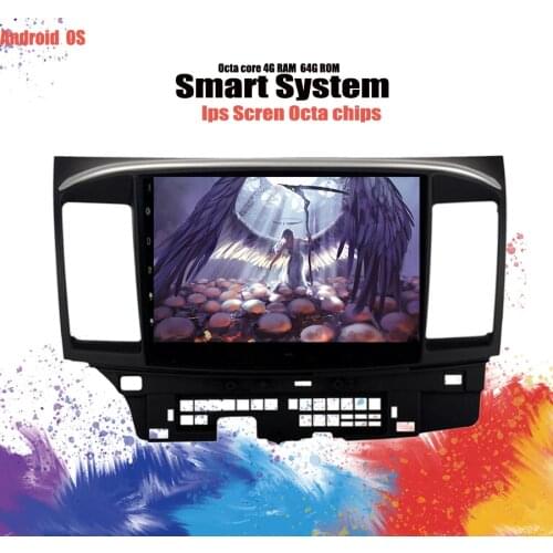 10.1" DSP IPS screen RAM 6G Android 10.0 GPS For MITSUBISHI LANCER 2006-2015 radio navigation stereo receiver Carplay DVD PLAYER