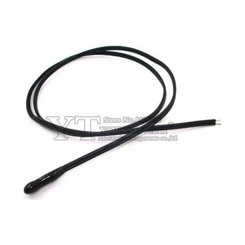 100pcs/lot 3950 NTC 10K 600mm Precision Epoxy Thermistor Temperature Sensor