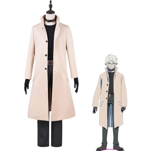 BRAND NEW ANIMAL Ogami Shirou Cosplay Costume Uniform Outfit Halloween Carnival Costumes for Men Adult Fancy Party Daily Suit