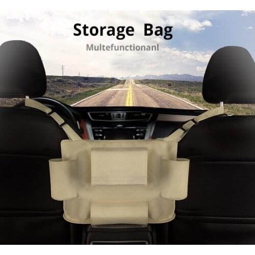 Auto Car Organizer Backseat Bag Car-Styling Holder Multi-Pocket Seat Oxford Cloth Storage Container Hanging Box Car Storage