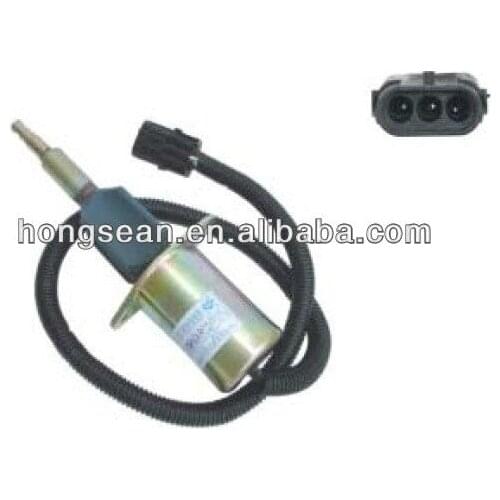 Gorst automobile Flameout switch valve Excavator Fuel Shutdown Solenoid Shutoff valve 3964622 (24V)