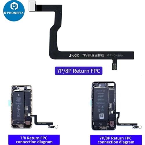 JC-ID Fingerprint FPC Flex Cable for iPhone 7 7P 8 8P Menu Keypad Home Return Button Universal Fingerprint Flex Cable Repair