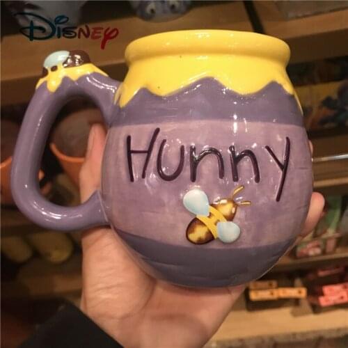 Ceramic Mug Cup Winnie Honey Jar Child Women Drinking 3D Cartoon Mug Cup Collectibles As A Kids Birthday Gift 2019 coffee mug