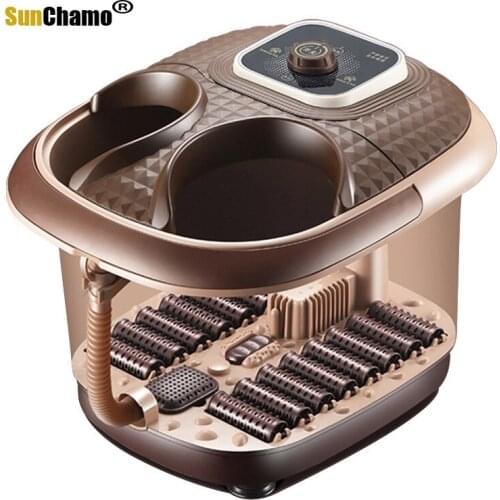 Massage Machine Full Automatic Foot Bath Massage Footbath Electric Thermostatic Foot Bath Multifunctional Household Foot Bath