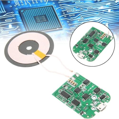 Wireless Charger Transmitter Module Coil PCBA Circuit Board Qi Fast Charging Standard For Cell Phone Charging