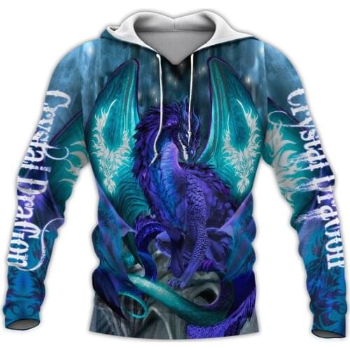 Blue 3D Print Hoodie Men 2021 Sweatshirt Streetwear Oversize Casual Zip Pullover Harajuku Hoodie Ropa Hombre Moletom Masculino