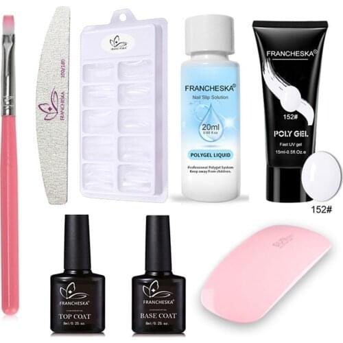 Nail Extensions Kit nail Gel Kits Nail Extension Hard Builder Extension Gel Fast Building Finger Nails Design Tools