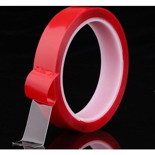Transparent Silicone Double Sided Tape Sticker For Car High Strength Adhesive Sticker Weatherproof Acrylic Mounting Tape