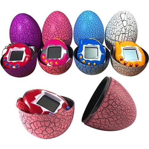 Multi-colors Dinosaur Egg Virtual Cyber Digital Pet Game Toys For Children Tamagotchis Digital Electronic E-Pet Christmas Gift