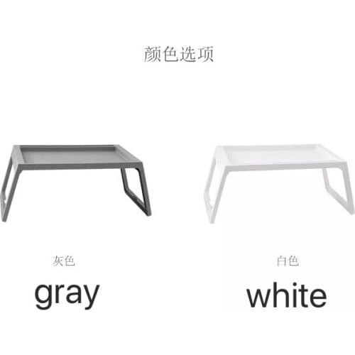 Adjustable Foldable Plastic Laptop Notebook Lap PC Folding Computer Desk Portable Adjustable Table Vented Stand lazy table