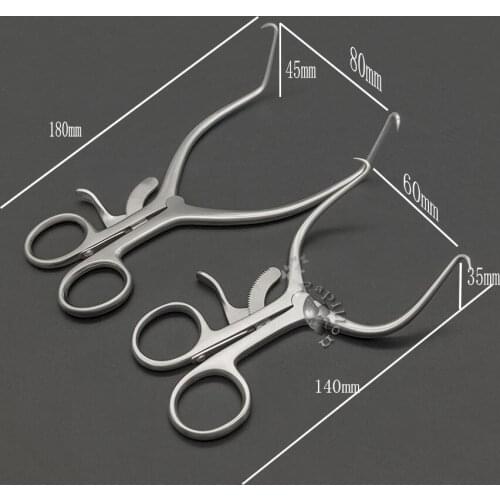 Gelpi Retractors Adjustable Sharp Points Surgical Veterinary Stainless Steel Skin Retractor 14cm 18cm