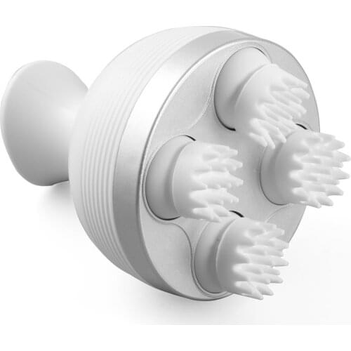 Waterproof Electric Head Massage Wireless Scalp Massager Prevent Hair Loss Promote Hair Growth Tools Vibrating Brain Care