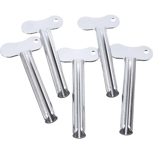 5pcs/lot Tube Toothpaste Squeezer Bathroom Hair Color Dye Cosmetic Paint Squeezer Dispenser