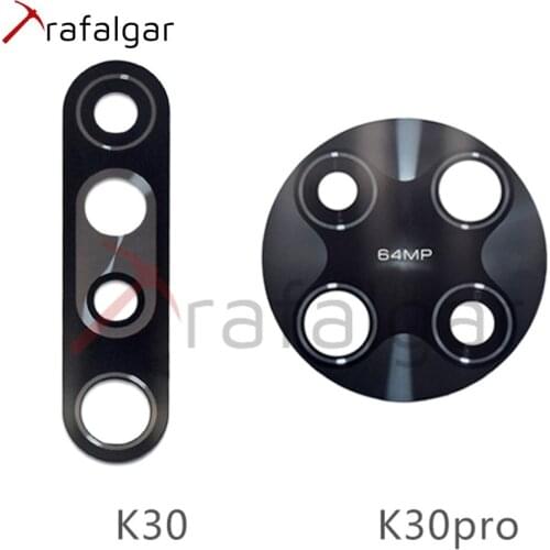For Xiaomi Redmi K30/K30 Pro/K30 Ultra K30S Camera Lens Glass Rear Back Camera Lens Repair Replacement Parts With Adhesive Tape