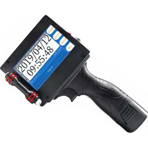 Factory price handheld inkjet coding printer machine date stamp for plastic bag bottles cable tube printing