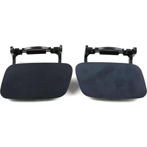 1 Pair Reliable Left Right Headlight Washer Jet Cover Spray Nozzle Cap 8K0955275C 8K0955276C for Audi A4 B8 Car Accessories