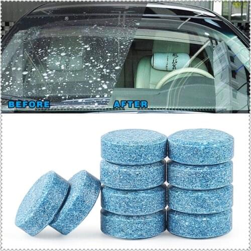 10pcs Car Solid Cleaner Effervescent Tablets Spray for daimler chrysler GRAND CHEROKEE 2002 2011 2007 RAM1500 2004
