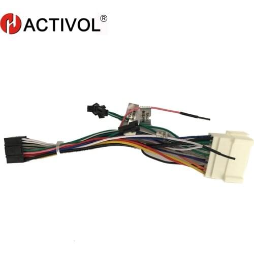 2 din Car Radio ISO Plug Power Adapter Wiring Harness for Hyundai Elantra Tucson Accent ISO power harness For car dvd player