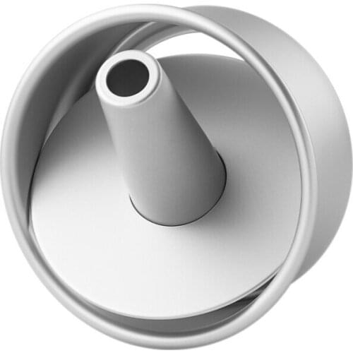 6/8 Inch Round Hollow Chimney Cake Mold Anodized Movable Bottom Chiffon Chocolate Cake Mould Baking Tools Kitchen Accessories